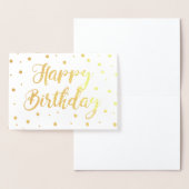 泡状ハッピーバースデー 箔カード (ディスプレー)