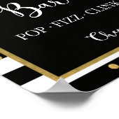 泡状バーポップ・アートのフィズンクリンク徴候 ポスター (角)