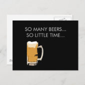 泡状ビールマグハガキ ポストカード (正面/裏面)