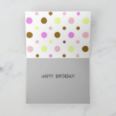 泡立おもしろいち泡ハッピーバースデー猫 カード (内部)