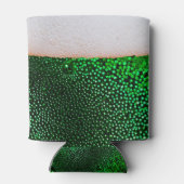 泡立おもしろいったビールパーソナライズされた 缶クーラー (裏面)