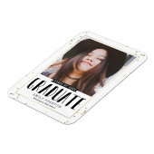 泡立ちシック卒業発表マグネット マグネット (左側)