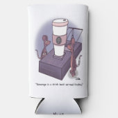 泡立ったクーラーボックス スリム缶クーラー (正面)