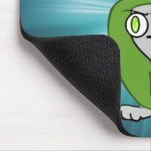 泡立った指の衣裳のマウスパッド マウスパッド (コーナー)