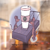 泡立った窓が引っかかる ウィンドウサイン (シート2)