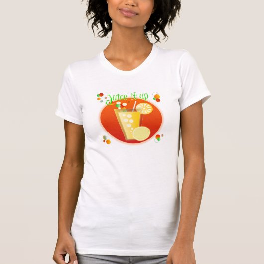 泡立って飲み干す Tシャツ (正面)