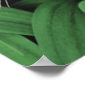 泡立つヒョウ ポスター (角)