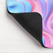 泡立つプラスチック抽象芸術 マウスパッド (コーナー)