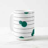 泡立つリズムマグカップ コーヒーマグカップ (正面左)