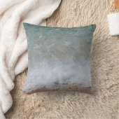 泡立つ波の自然撮影 クッション (ブランケット)