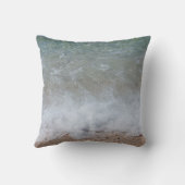 泡立つ波の自然撮影 クッション (裏面)