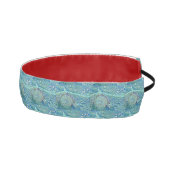 泡立つ海の青い絵画海 アスレチックヘッドバンド (右)