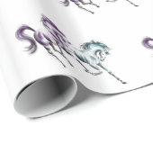 泡立つ競走馬 ラッピングペーパー (ロールコーナー)