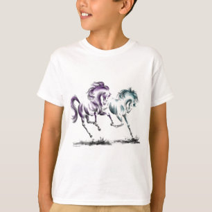 泡立つ競走馬 Tシャツ