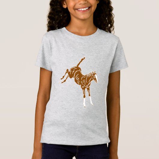 泡立つ馬蹄 – 透明なユニカラー。 Tシャツ (正面)