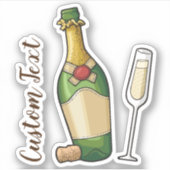 泡立つ シール (正面)