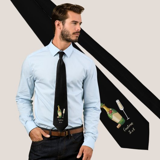 泡立つ ネクタイ