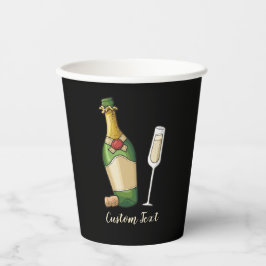 泡立つ 紙コップ