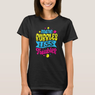 泡立て上手な石鹸職人 Tシャツ