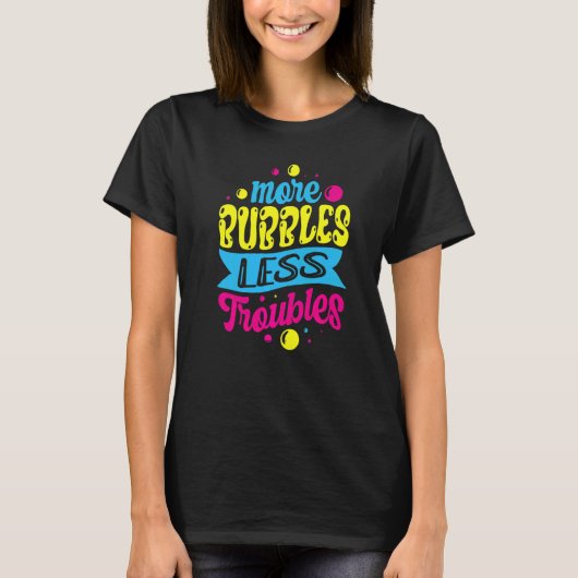 泡立て上手な石鹸職人 Tシャツ (正面)