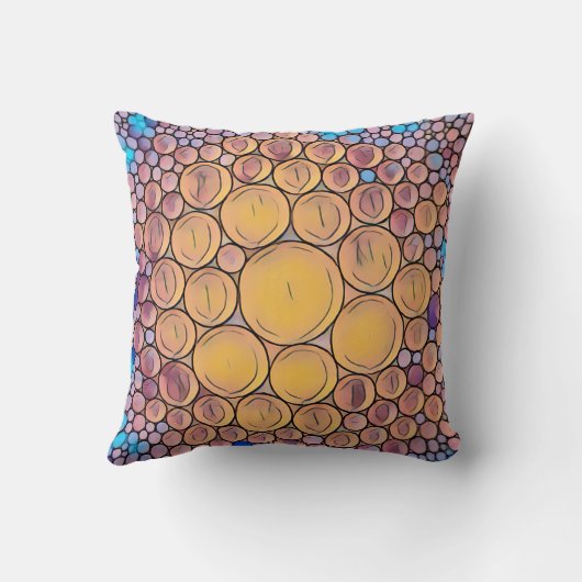 泡立て枕 クッション (裏面)