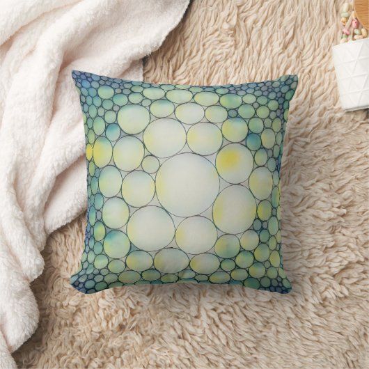 泡立て枕 クッション (ブランケット)