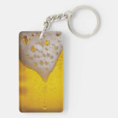 泡立て泡付きビールガラス キーホルダー (裏面)