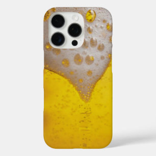 泡立て泡付きビールガラス iPhone 16 PROケース