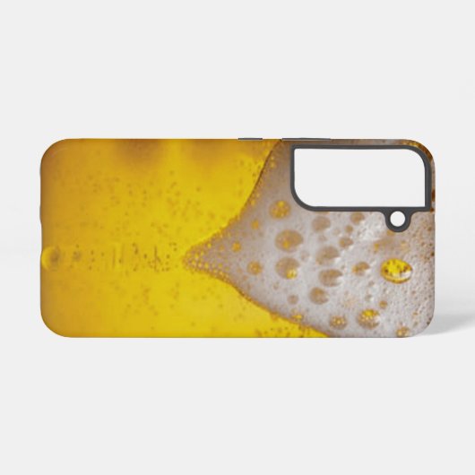 泡立て泡付きビールガラス SAMSUNG GALAXYケース (裏面横)