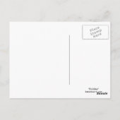 泡立て青の人魚はがき ポストカード (裏面)