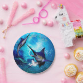 泡素晴らしのマーリン ペーパープレート (パーティー)