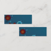 泡芸術の名刺 スキニー名刺 (正面/裏面)