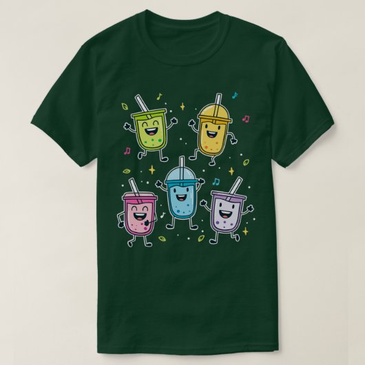 泡茶の味 Tシャツ (デザイン正面)
