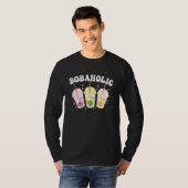 泡茶用ボバティーBoba Holic Tシャツ (正面フル)