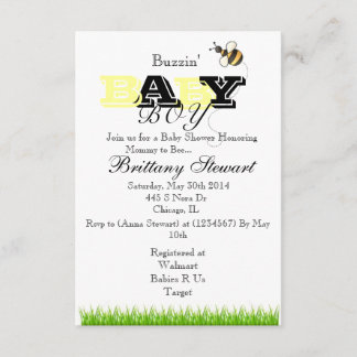 泡蜂の招待状 招待状