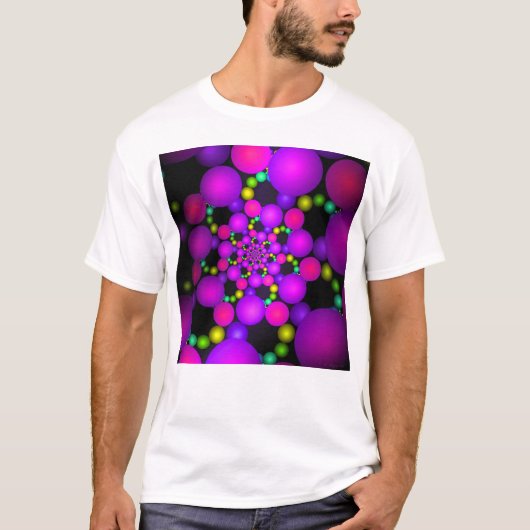 泡螺線形 Tシャツ (正面)