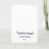 泡規模の天秤座 カード (裏面)