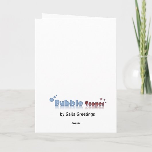 泡規模の天秤座 カード (裏面)