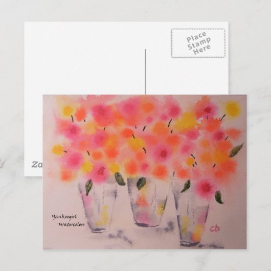 泡開花 ポストカード (正面/裏面)