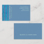 泡青の切れ味 名刺 (正面/裏面)