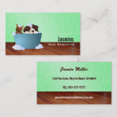 泡風呂は名刺の後をつけます 名刺 (正面/裏面)