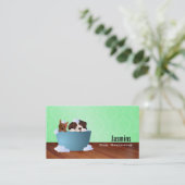 泡風呂は名刺の後をつけます 名刺 (スタンド正面)