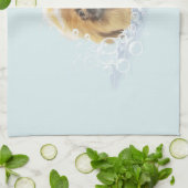 泡風呂 キッチンタオル (折り畳み)