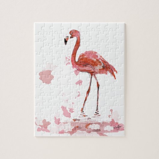 泡風呂 ジグソーパズル (縦)