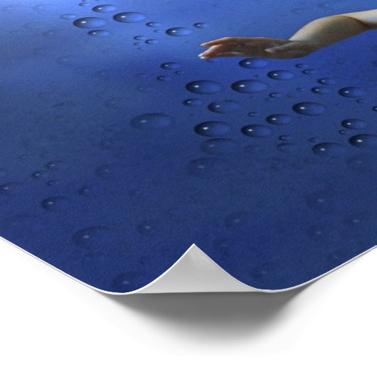 泡風呂 ポスター (角)