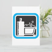 泡風呂 招待状 (スタンド正面)