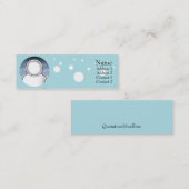 泡 スキニー名刺 (正面/裏面)