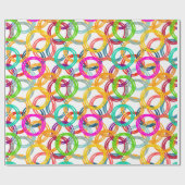 泡、泡 ラッピングペーパー (フラット)