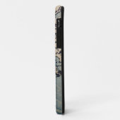 波および鳥、c.1825 (色のwoodblockのプリント) Case-Mate iPhoneケース (裏面/左)