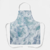 波かわいらし泡 エプロン (正面)